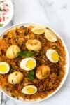 Egg biryani